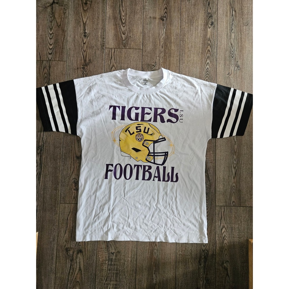 LSU Tigers Gameday Couture T Shirt White Size XL Oversized